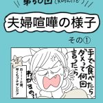 夫婦喧嘩の様子　その①